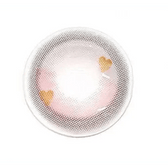 LensTown Hotto Strawberry Gray — contact lens displayed in a blister pack