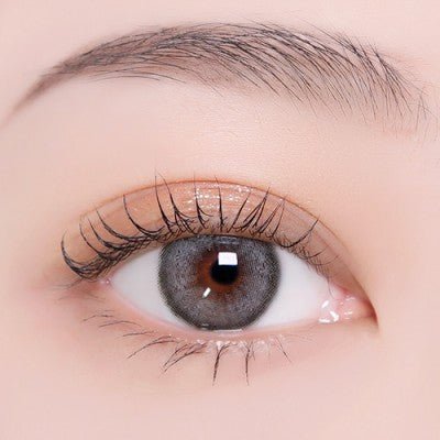 i-DOL Canna Roze Charcoal Gray colored contact lens, 13.0mm graphic diameter, Monthly wear