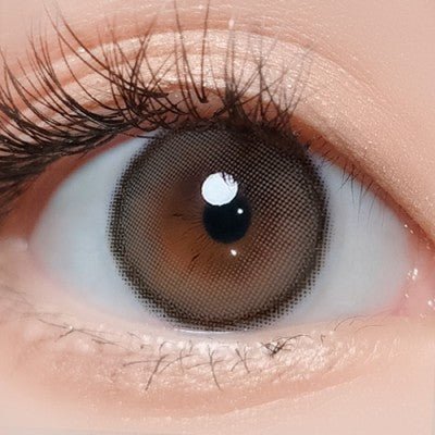 i-DOL Canna Roze Nude Brown 1Day (10p) colored contact lens, 13.2mm graphic diameter, Daily wear