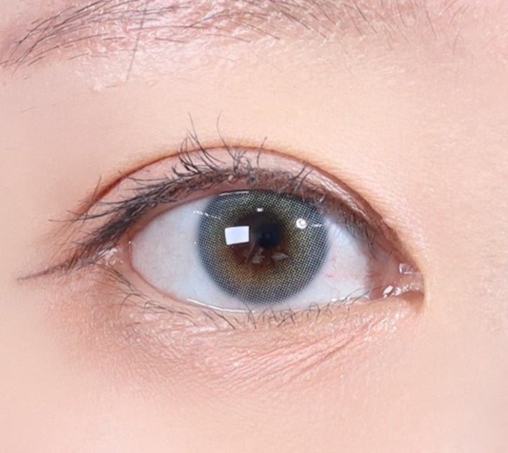 I-DOL EuroRing Watery Gray colored contact lens, 13.0mm graphic diameter, 6-month replacement