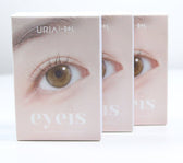 i-DOL Eyeis Essential Gray colored contact lens, 13.0mm graphic diameter, Monthly wear