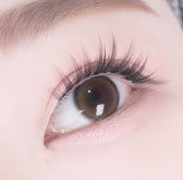 i-DOL Eyeis Melo Brown colored contact lens, 13.0mm graphic diameter, Monthly wear