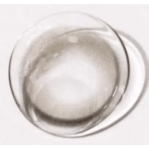 i-DOL Yurial Earl Gray colored contact lens, 12.8mm graphic diameter, Monthly wear