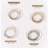 i-DOL Yurial Earl Gray — contact lenses displayed in storage cases