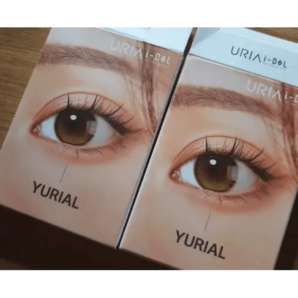 i-DOL Yurial Earl Gray — contact lens packaging