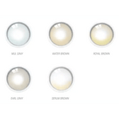 i-DOL Yurial Earl Gray — contact lens product information graphic