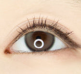 i-DOL Yurial Max Earl Gray colored contact lens, 13.3mm graphic diameter, Monthly wear