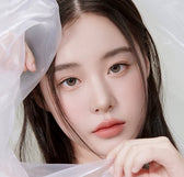 i-DOL Yurial Max Earl Gray colored contact lens, 13.3mm graphic diameter, Monthly wear