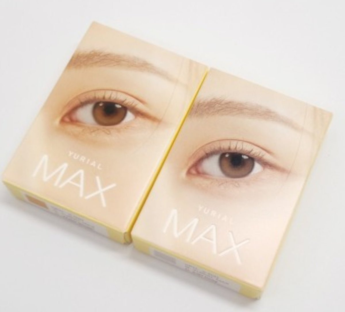 i-DOL Yurial Max Earl Gray colored contact lens, 13.3mm graphic diameter, Monthly wear