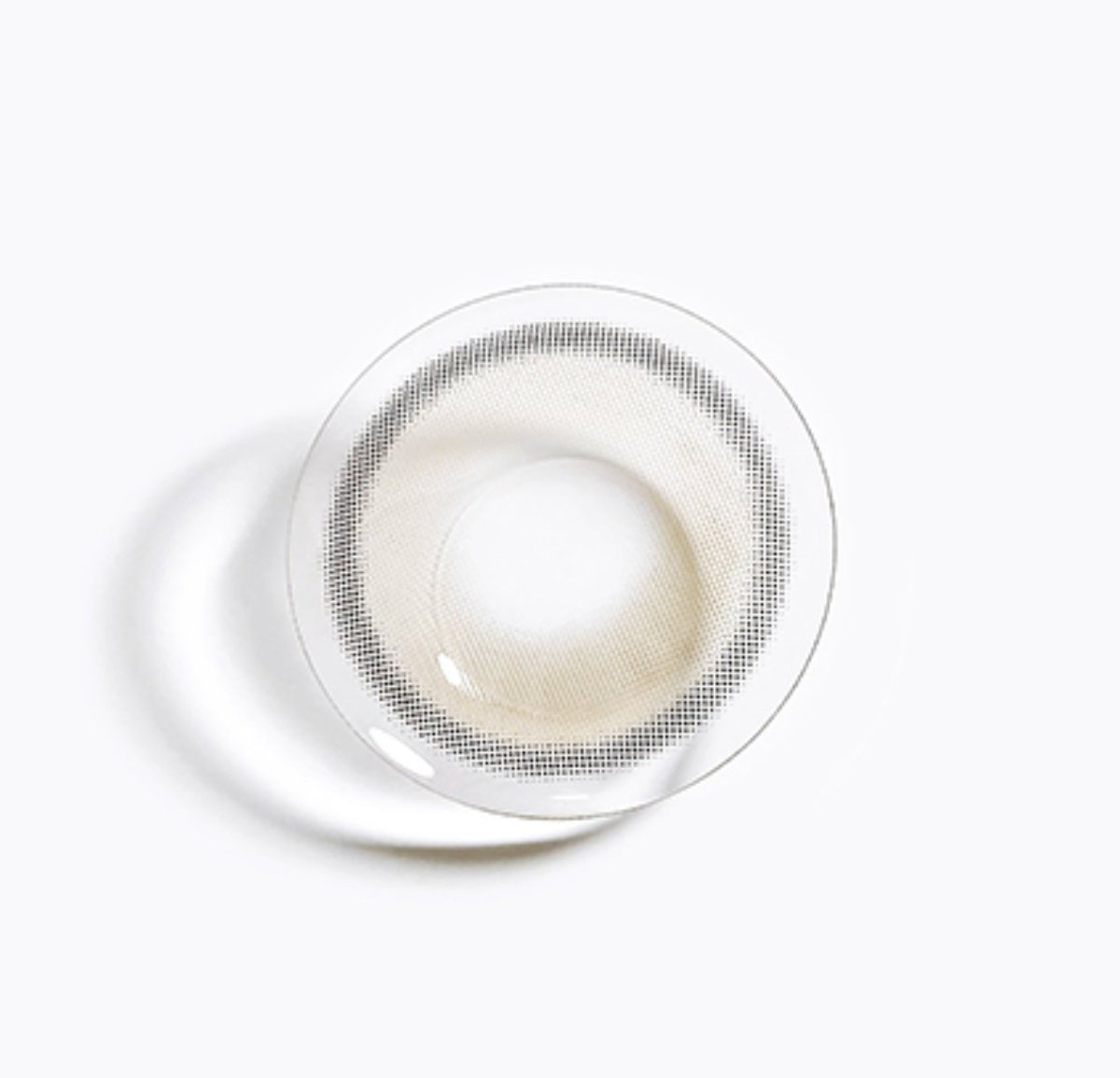 i-DOL Yurial Max Earl Gray colored contact lens, 13.3mm graphic diameter, Monthly wear