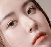 i-DOL Yurial Max Water Brown colored contact lens, 13.3mm graphic diameter, Monthly wear