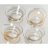 i-DOL Yurial Serum Brown — contact lenses displayed in storage cases