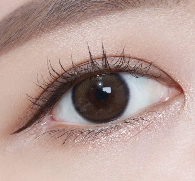 i-DOL Yurial Water Brown 1 Day (10p) colored contact lens, 13.2mm graphic diameter, Daily wear