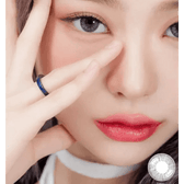 LensRang Intense Gray — model portrait showing the contact lens look