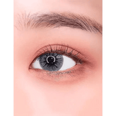 LensRang Intense Gray — single-eye close-up showing the contact lens appearance