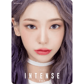 LensRang Intense Gray — model portrait showing the contact lens look