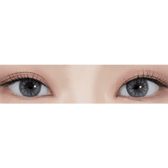 LensRang Intense Gray — both eyes wearing the contact lenses