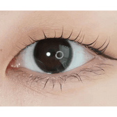 LensTown It's Basic Black colored contact lens, 12.9mm graphic diameter, Monthly wear
