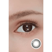 LensTown It's Basic Black colored contact lens, 12.9mm graphic diameter, Monthly wear