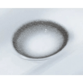 LensTown It's Basic Black colored contact lens, 12.9mm graphic diameter, Monthly wear
