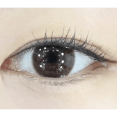 LensTown It's Basic Milk Choco colored contact lens, 12.9mm graphic diameter, Monthly wear