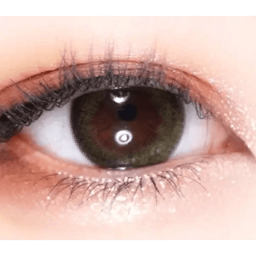 LensTown It's Natural Forest Green colored contact lens, 13.2mm graphic diameter, 3-6 Months wear