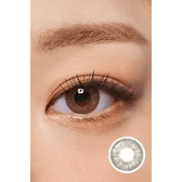 LensTown It's Water Brown (10p) — single-eye close-up showing the contact lens appearance