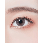LensTown It's Water Brown (10p) — single-eye close-up showing the contact lens appearance