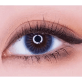 LensRang iWWi Ailleen Blue — single-eye close-up showing the contact lens appearance