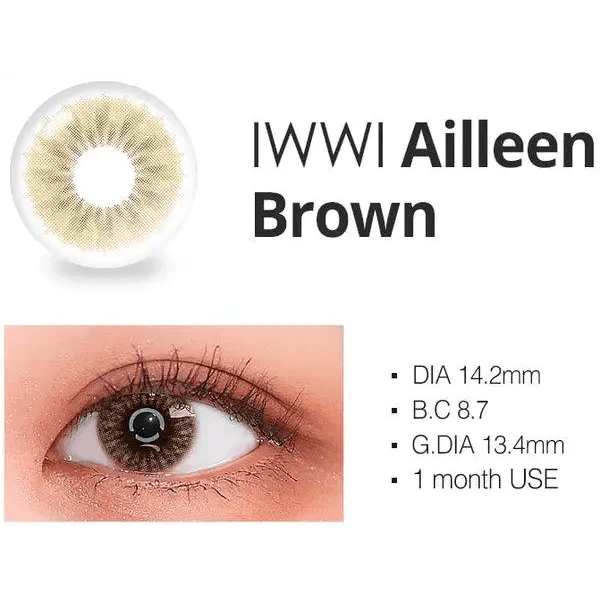 iWWi Ailleen Brown 13.4mm
