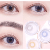LensRang iWWi Ailleen Brown — contact lens appearance comparison