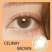 LensRang iWWi Celinay Brown — contact lens product information graphic