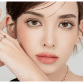 LensRang iWWi Celinay Brown — model portrait showing the contact lens look