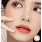 LensRang iWWi Celinay Choco — model portrait showing the contact lens look