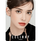 LensRang iWWi Celinay Choco — model portrait showing the contact lens look