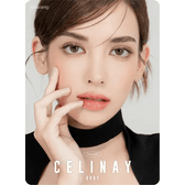 LensRang iWWi Celinay Gray — model portrait showing the contact lens look