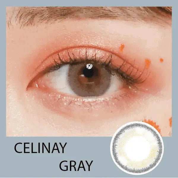 LensRang iWWi Celinay Gray — contact lens product information graphic