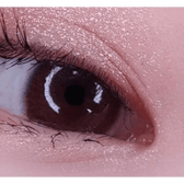 LensRang iWWi Hibiscus Brown — single-eye close-up showing the contact lens appearance