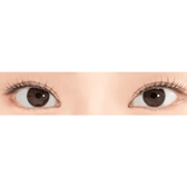 LensRang iWWi Iwwing Black — both eyes wearing the contact lenses