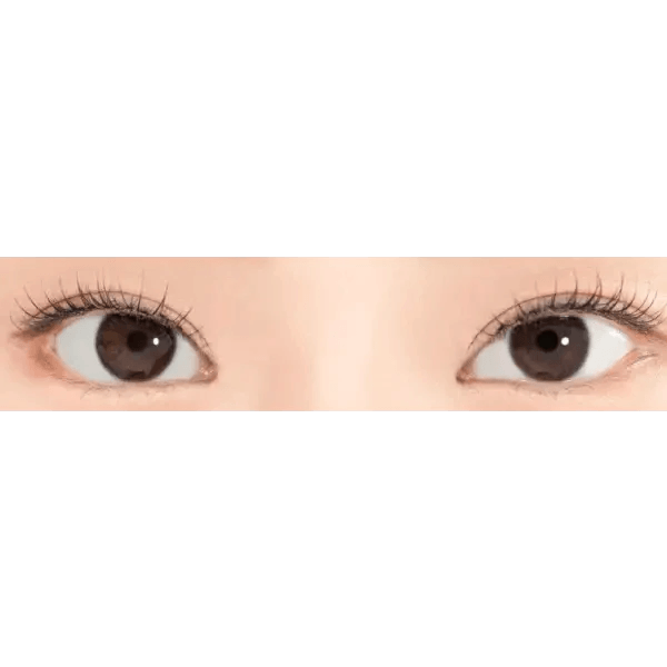 LensRang iWWi Iwwing Black — both eyes wearing the contact lenses