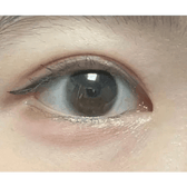 LensRang iWWi Iwwing Black — single-eye close-up showing the contact lens appearance