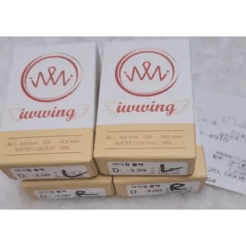 LensRang iWWi Iwwing Black — contact lens packaging
