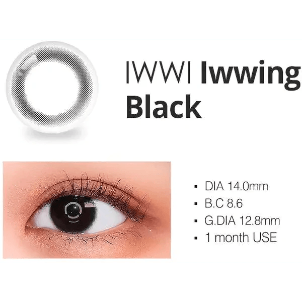 iWWi Iwwing Black 12.8mm