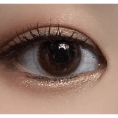 LensRang iWWi Iwwing Choco — single-eye close-up showing the contact lens appearance