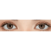 LensRang iWWi Iwwinka Gray — both eyes wearing the contact lenses