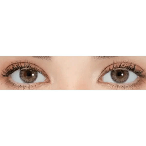 LensRang iWWi Iwwinka Gray — both eyes wearing the contact lenses