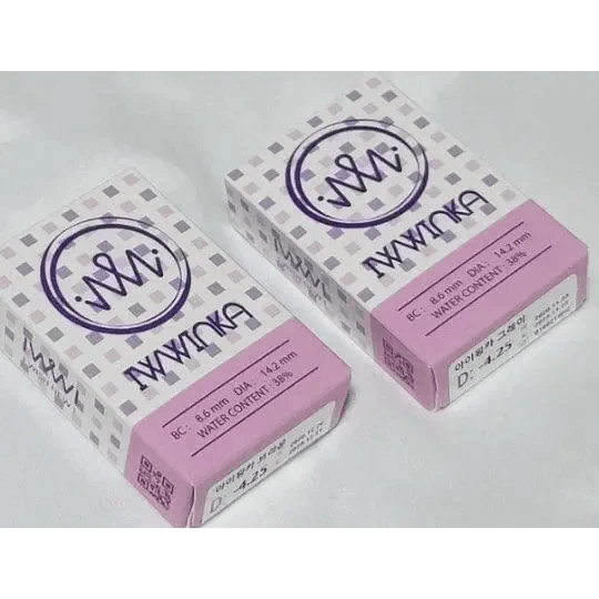 LensRang iWWi Iwwinka Gray — contact lens packaging