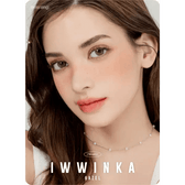 LensRang iWWi Iwwinka Hazel — model portrait showing the contact lens look