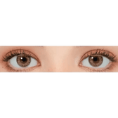 LensRang iWWi Iwwinka Hazel — single-eye close-up showing the contact lens appearance
