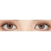 LensRang iWWi Iwwinka Pink — both eyes wearing the contact lenses